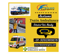 Falcon Train Ambulance in Patna Presents Non-Complicated Medical Transportation