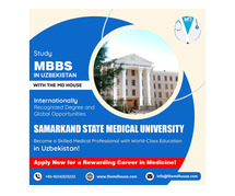 Samarkand State Medical University Programs: Your Gateway through The MD House India
