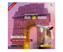 Delhi to Mumbai flight : Book & Get Best Discount