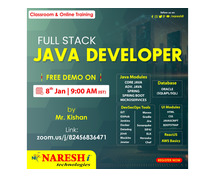 Best Course Full Stack Java Developer Training in NareshIT