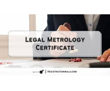 Legal Metrology Certificate