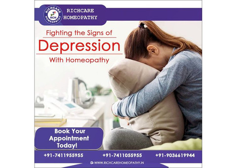 Depression Homeopathy Treatments in Bangalore -Rich Care