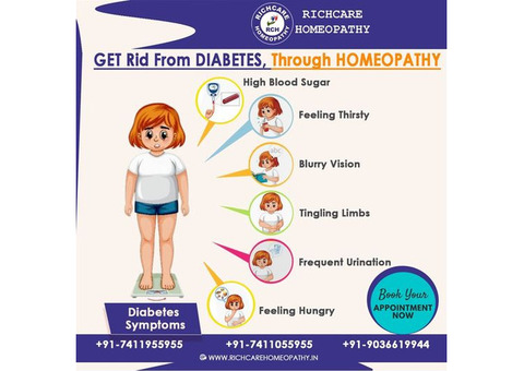 Diabetes Homeopathy Treatments in Bangalore -Rich Care