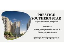 Prestige Southern Star Bangalore - For Those Wonderful And Restful Moments