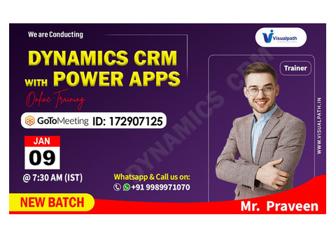 Dynamics CRM with Power Apps Online Training New Batch