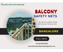 Ensure Safety with Venky Safety Net's Balcony Safety Nets in Bangalore