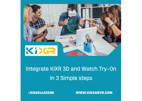 AR watch try on | KiXR