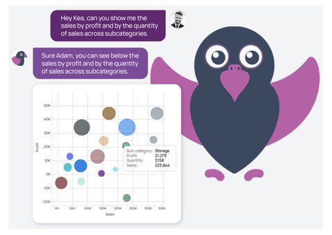 Kea: Your Intelligent Data Companion for Swift Answers and Surprising Insights