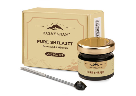 Pure and Original Himalayan Shilajit From Rasayanam Ayurveda