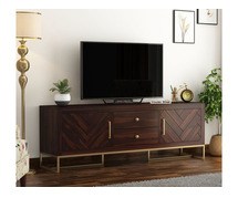 Elevate Your Space with Wooden Street: Shop the Contemporary TV Units Now!