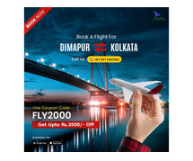 Book Your Flight from Dimapur to Kolkata