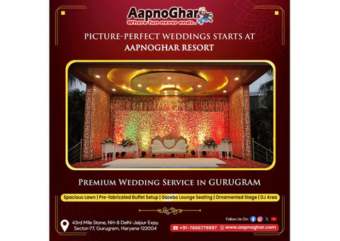 AapnoGhar Resort In Gurgaon For Wedding.