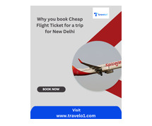 Why you book Cheap Flight Ticket for a trip for New Delhi