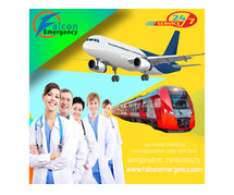 Falcon Train Ambulance in Kolkata is Operating with Years of Experience