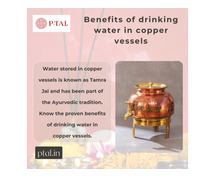 Benefits of drinking water in copper vessels | P-TAL