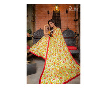 Buy Printed Silk Sarees Online in India From Authentic and Reputable Seller