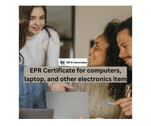 EPR Certificate for computer, laptop and other