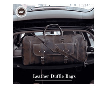 Duffle bags leather  -Leather Shop Factory
