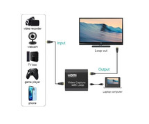 HDMI Input Capture Card for live streaming