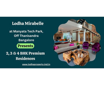 Lodha Mirabelle Bangalore - Live In A Unique Neighbourhood