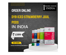 Order Online DYB Iced Strawberry Juul Pods in India