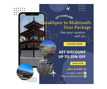 Gorakhpur to Muktinath Tour Package,Gorakhpur to Muktinath Yatra Package