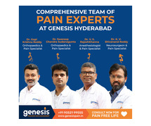 Best Pain Specialists in Hyderabad | Banjara hills - Genesis Pain Clinic