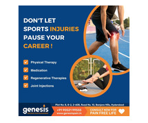 knee pain treatment without surgery in hyderabad | banjara hills - Genesis Pain Clinic