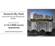 Sunteck Sky Park Mira Road Mumbai - Cosy Homes With Conveniences