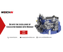 Dig into the excellence of Excavator Engines with Weichai!