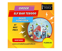 Order ELF BAR TE6000 Grape Honeydew at Best Price