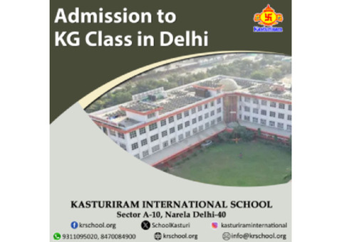 Admission to KG Class in Delhi