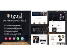 Igual - The Pinnacle of Law Firm WordPress Themes! ⚖️✨