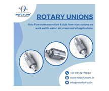 Rotary Unions Manufacturers in India - Roto Flow Technologies India Private Limited