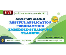 SAP ABAP on Cloud, Restful Programming, and Embedded Steampunk Training