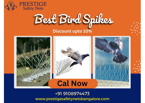Keep Birds at Bay with Prestige Safety Nets - Bird Spikes in Bangalore
