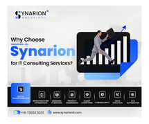 Why Choose Synarion for IT Consulting Services?