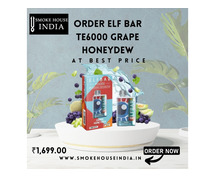 Order ELF BAR TE6000 Grape Honeydew at Best Price