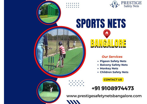 Premium Sports Nets in Bangalore - Prestige Safety Nets