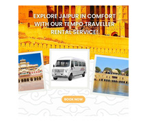 Explore Jaipur in Comfort with Our Tempo Traveller Rental Service!
