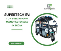Battery rickshaw manufacturer