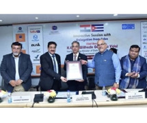 Sandeep Marwah Honored by Cuban Communication Minister for Exemplary Services in Fostering Indo-Cuba