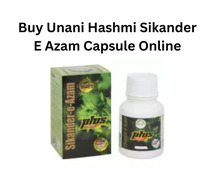 Buy Unani  Hashmi Sikander E Azam Capsule Online