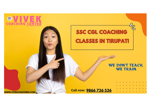 SSC CGL Coaching Classes in Tirupati