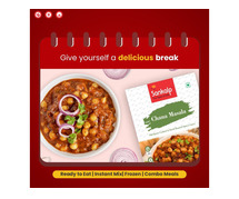Buy Instant Chana Masala | Ready To Eat Food Online