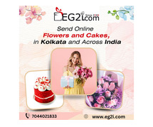 Send Online Flowers and Cakes, in Kolkata, India