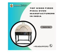 Top Wood Fired Pizza Oven Manufacturers  in India