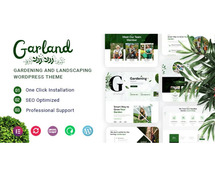 "Garland" - The Ultimate Gardening and Landscaping WordPress Theme!