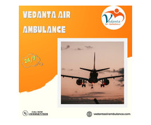 Choose First-Class Air Ambulance Service by Vedanta in Raipur with Safety