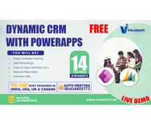Dynamics CRM with Power Apps Online Training Free Demo